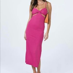 Princess Polly Marissa Midi Dress in pink